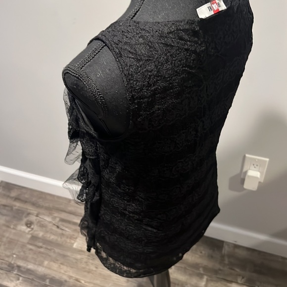 Top with Lace sz XL - Picture 3 of 3